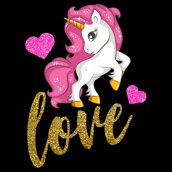 Valentines Day Cute Unicorn Love Backpack