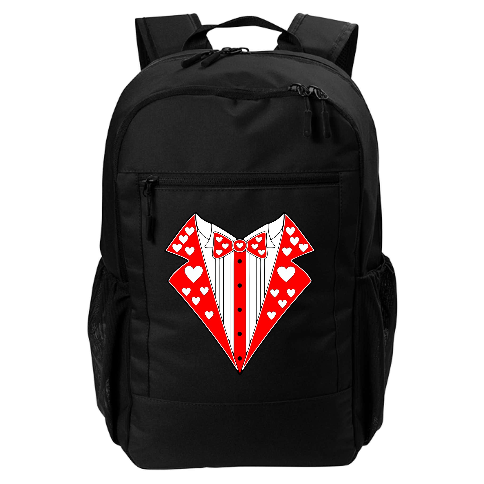 Valentine's Day Heart Tuxedo Backpack