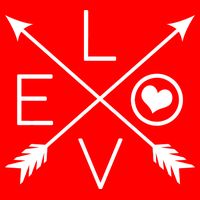 Valentines Day Love Arrows Hoodie