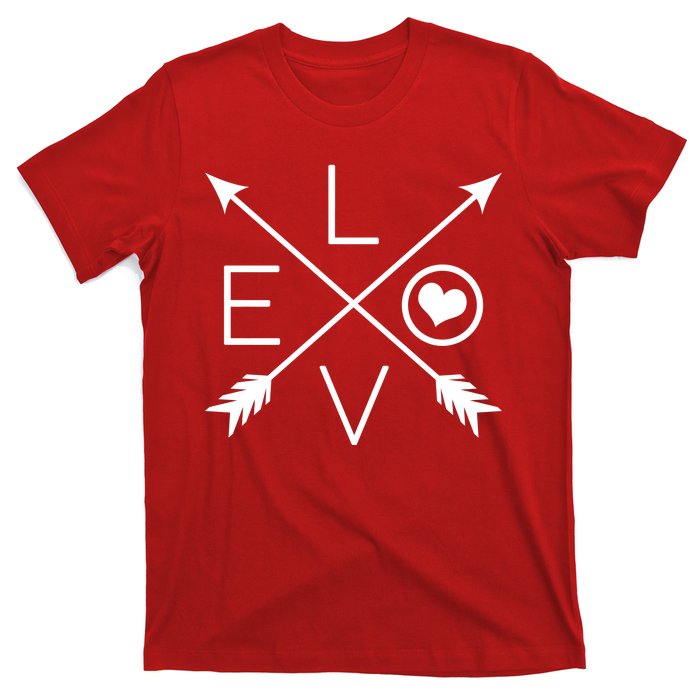 Valentines Day Love Arrows T-Shirt