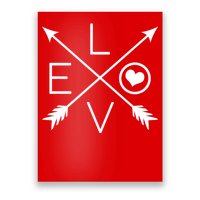 Valentines Day Love Arrows Poster