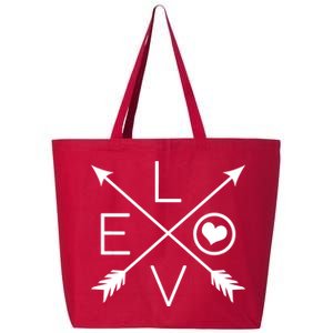 Valentines Day Love Arrows 25L Jumbo Tote