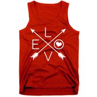 Valentines Day Love Arrows Tank Top