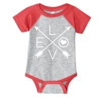 Valentines Day Love Arrows Infant Baby Jersey Bodysuit
