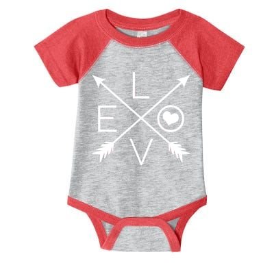 Valentines Day Love Arrows Infant Baby Jersey Bodysuit