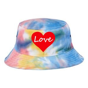 Valentine's Day Love Heart Tie Dye Newport Bucket Hat