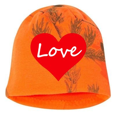 Valentine's Day Love Heart Kati - Camo Knit Beanie