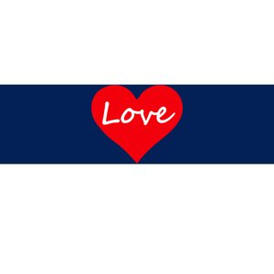 Valentine's Day Love Heart Bumper Sticker