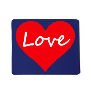 Valentine's Day Love Heart Mousepad