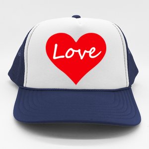 Valentine's Day Love Heart Trucker Hat