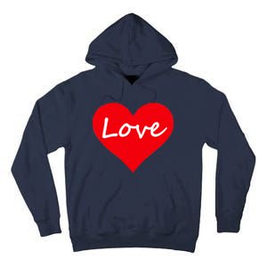 Valentine's Day Love Heart Tall Hoodie