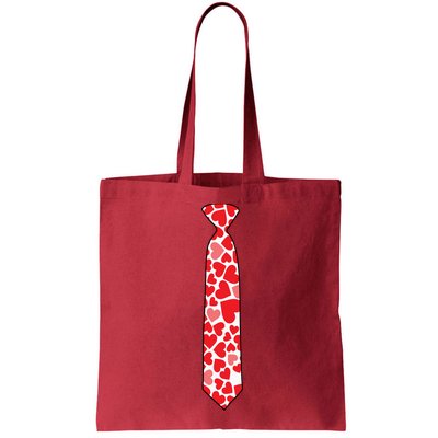 Valentine's Day Love Hearts Tie Bag