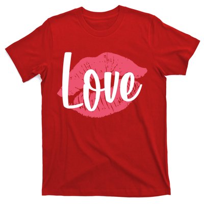 Valentines Day Love Lips T-Shirt