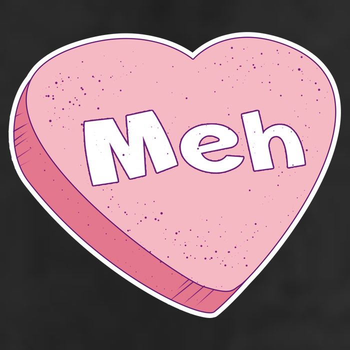 Valentine's Day Meh Conversation Heart Candy Cool Comfort Performance Bucket Hat