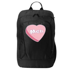 Valentine's Day Meh Conversation Heart Candy City Backpack