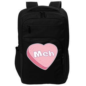 Valentine's Day Meh Conversation Heart Candy Impact Tech Backpack