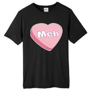 Valentine's Day Meh Conversation Heart Candy Tall Fusion ChromaSoft Performance T-Shirt