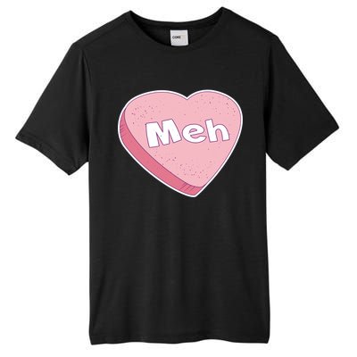 Valentine's Day Meh Conversation Heart Candy Tall Fusion ChromaSoft Performance T-Shirt