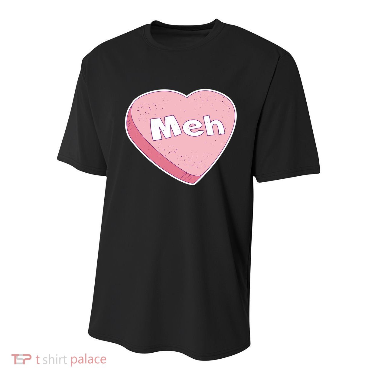Valentine's Day Meh Conversation Heart Candy Youth Performance Sprint T-Shirt