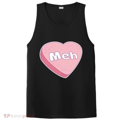 Valentine's Day Meh Conversation Heart Candy PosiCharge Competitor Tank