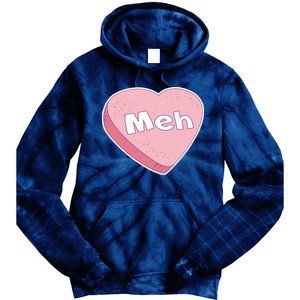 Valentine's Day Meh Conversation Heart Candy Tie Dye Hoodie