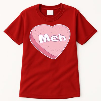 Valentine's Day Meh Conversation Heart Candy Tall T-Shirt