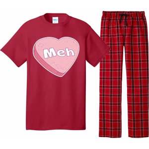 Valentine's Day Meh Conversation Heart Candy Pajama Set