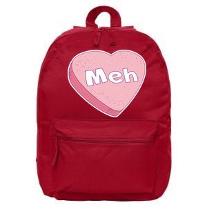 Valentine's Day Meh Conversation Heart Candy 16 in Basic Backpack