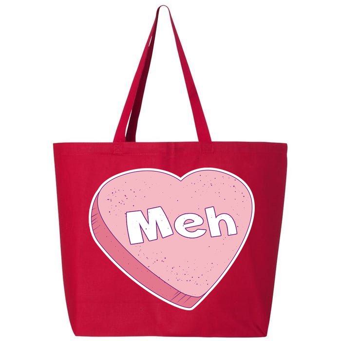 Valentine's Day Meh Conversation Heart Candy 25L Jumbo Tote