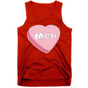 Valentine's Day Meh Conversation Heart Candy Tank Top