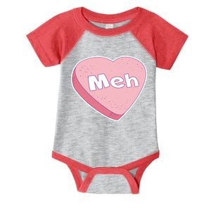 Valentine's Day Meh Conversation Heart Candy Infant Baby Jersey Bodysuit