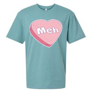 Valentine's Day Meh Conversation Heart Candy Sueded Cloud Jersey T-Shirt