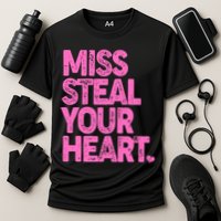 Valentine's Day Miss Steal Your Heart Cooling Performance Crew T-Shirt