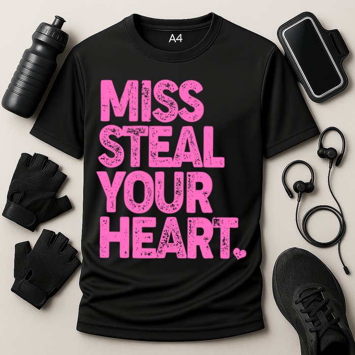 Valentine's Day Miss Steal Your Heart Cooling Performance Crew T-Shirt