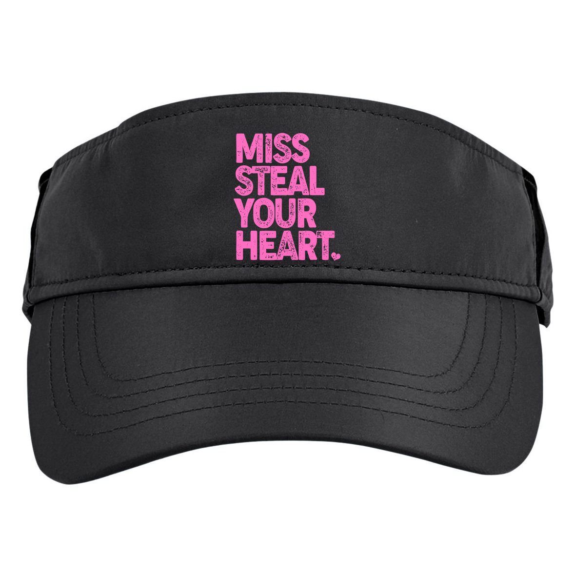 Valentine's Day Miss Steal Your Heart Adult Drive Performance Visor