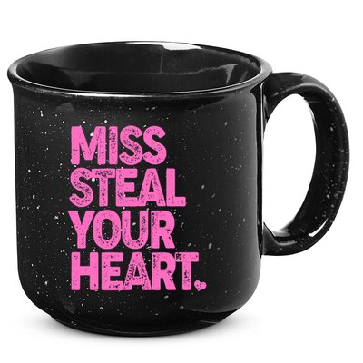 Valentine's Day Miss Steal Your Heart 15oz Campfire Ceramic Mug