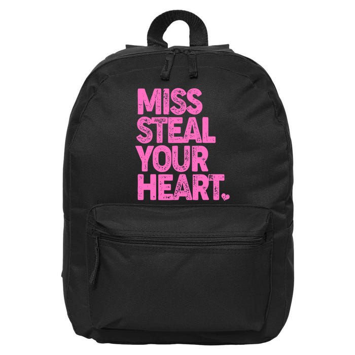 Valentine's Day Miss Steal Your Heart 16 in Basic Backpack