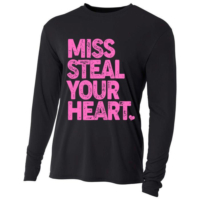 Valentine's Day Miss Steal Your Heart Cooling Performance Long Sleeve Crew