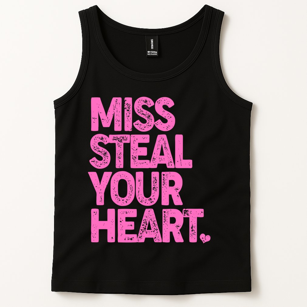 Valentine's Day Miss Steal Your Heart Tank Top