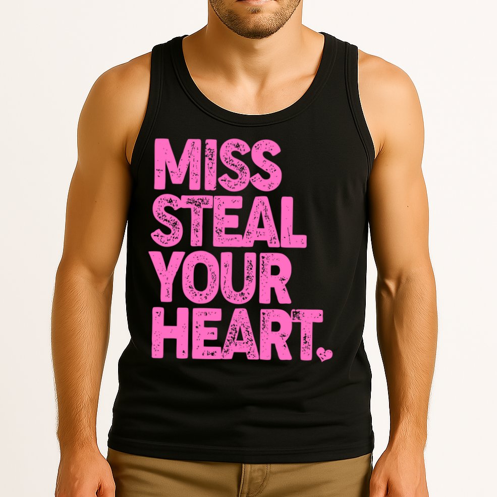 Valentine's Day Miss Steal Your Heart Tank Top