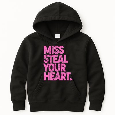 Valentine's Day Miss Steal Your Heart Kids Hoodie