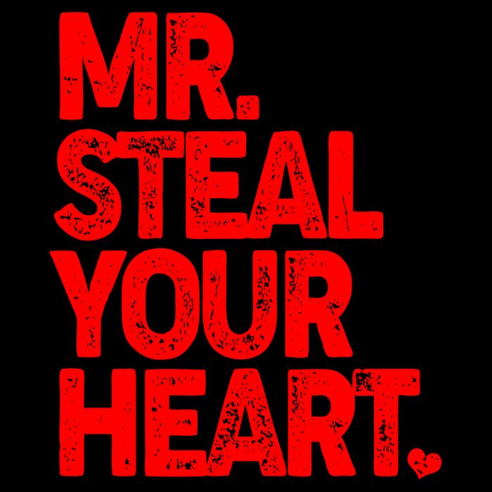 Valentine's Day Mr Steal Your Heart Cooling Performance Crew T-Shirt
