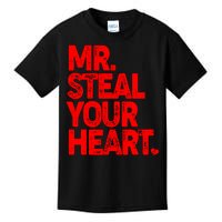 Valentine's Day Mr Steal Your Heart Kids T-Shirt