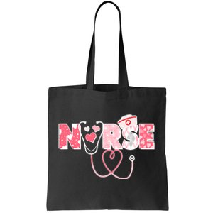 Valentine's Day Nurse Love Tote Bag