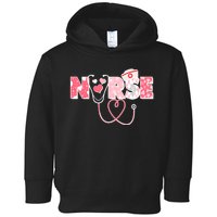 Valentine's Day Nurse Love Toddler Hoodie