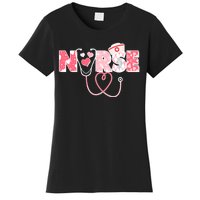 Valentine's Day Nurse Love Women's T-Shirt