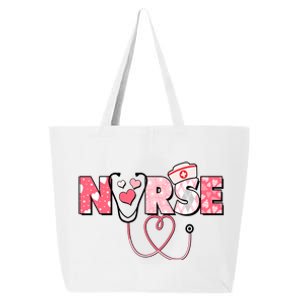 Valentine's Day Nurse Love 25L Jumbo Tote