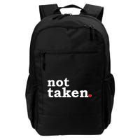 Valentine's Day Relationship Status Not Taken. Single Heart Backpack