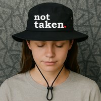 Valentine's Day Relationship Status Not Taken. Single Heart Bucket Hat
