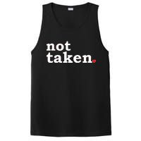 Valentine's Day Relationship Status Not Taken. Single Heart PosiCharge Competitor Tank